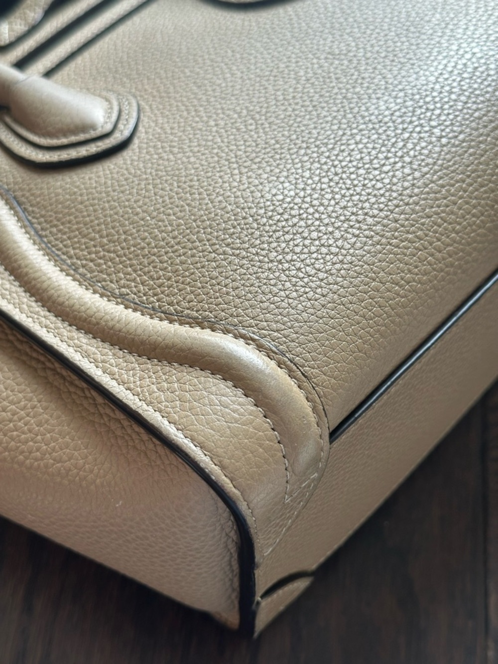 Celine Mini Luggage Tote in Beige Taupe - Picture 15 of 16